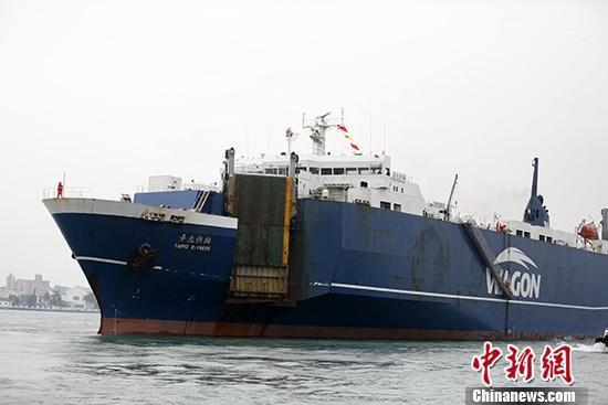 高雄至平潭开通海上货运直航台湾产品9小时对接大陆市场